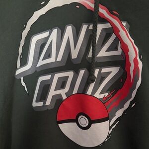 Santa Cruz  Pokémon Graphic Hoodie